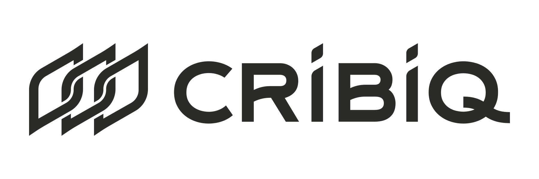 Logo CRIBIQ composé, à gauche, de deux feuilles stylisées qui se chevauchent et, à droite, du mot « CRIBIQ » écrit en caractères noirs gras et modernes.
