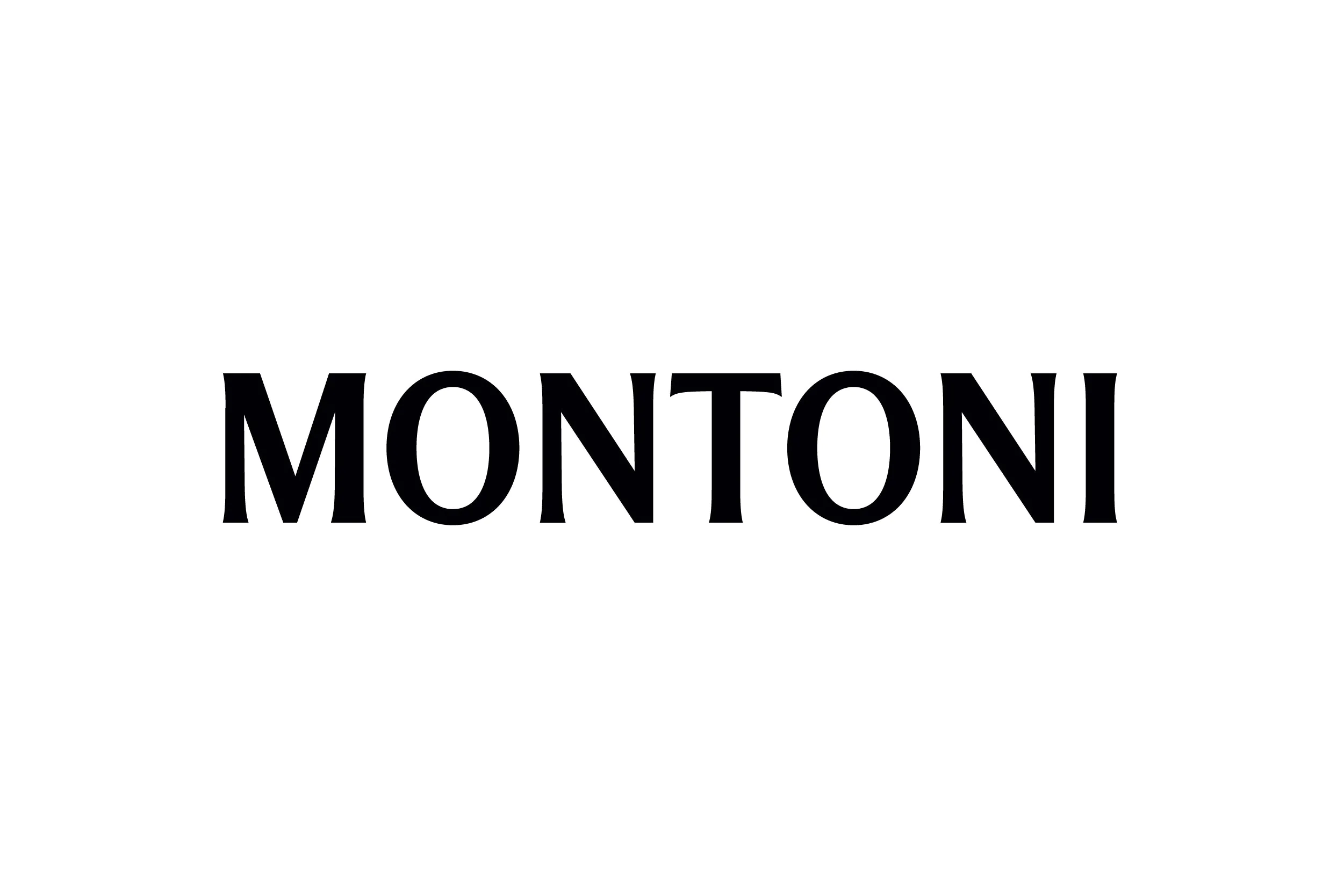 Le mot « MONTONI » est centré, en caractères gras, noirs et majuscules, sur un fond blanc uni.