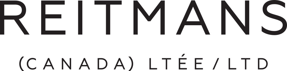 Le logo de Reitmans (Canada) Ltée/Ltd., sur lequel figure le nom de la société en grandes lettres noires et en gras sur fond blanc, avec la mention « (Canada) Ltée/Ltd. » en plus petit en dessous.